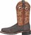 Side view of Double H Boot Mens 13" Wide Square Safety Toe Roper Elephant Print